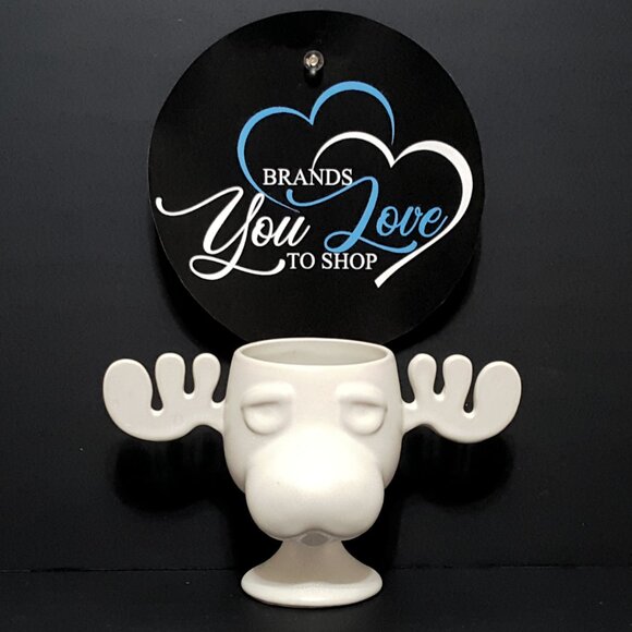 NEW Pottery Barn National Lampoon’s Christmas Vacation Moose Stoneware Mug - Picture 2 of 5